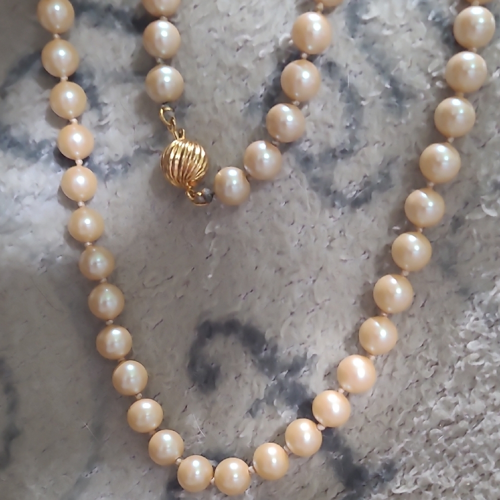 Vintage Marvella Faux Pearl Necklace